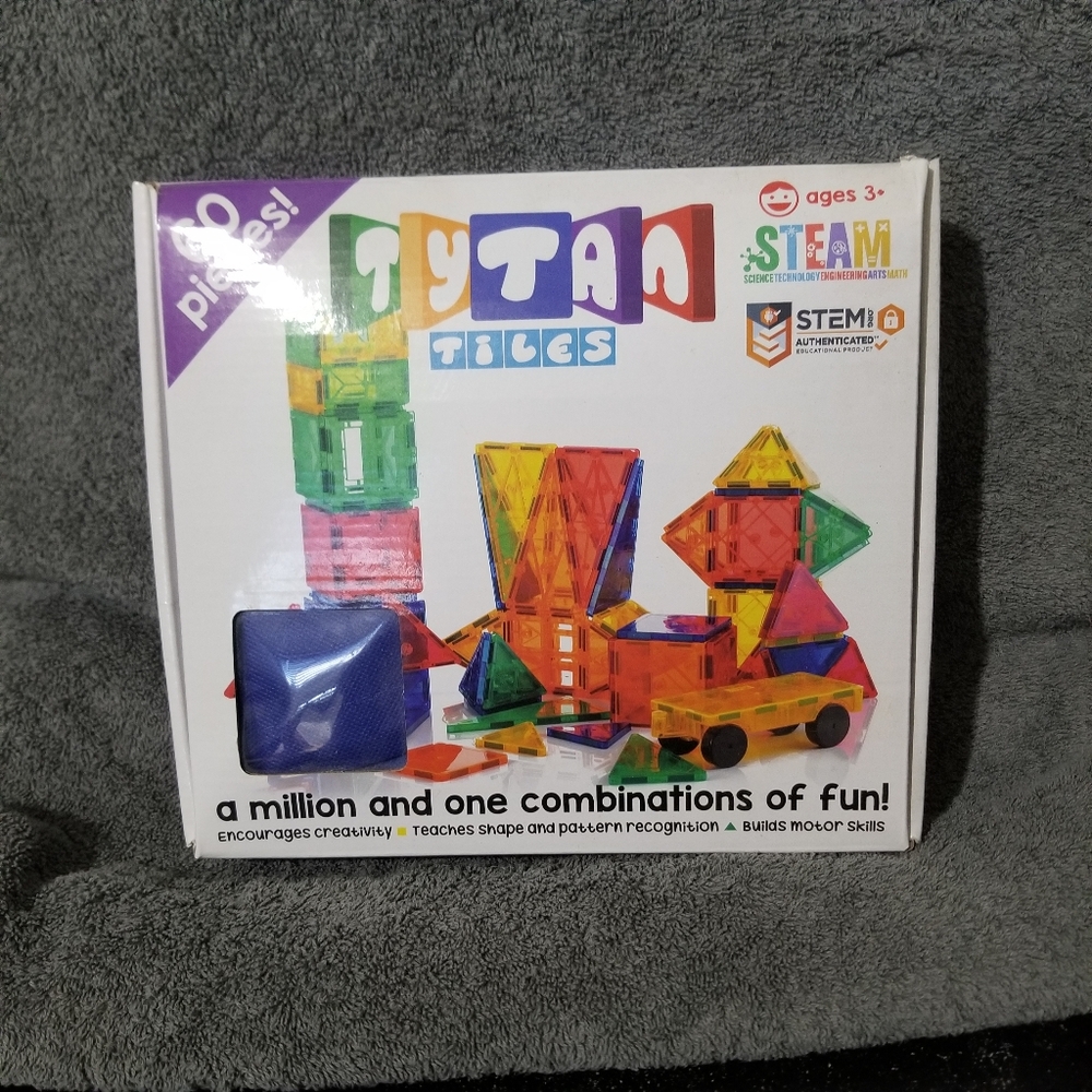 STEM Tiles Colorful Building Set